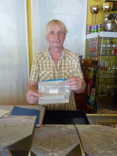 Manfred Gaischt bewohnt die Villa Hahn.