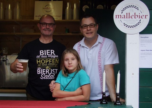 Der Stand der Biermanufaktur Malle in Villach. | Foto: Edith Lesnik