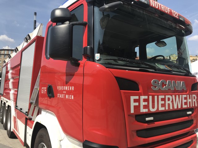 Explosionsgefahr auf der Mariahilfer Straße - die Feuerwehr rückte aus, weil Gas ausgetreten war (Symbolbild)