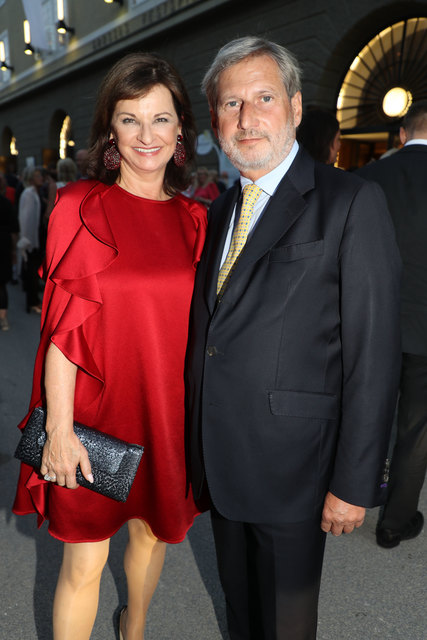 Susanne Riess und Johannes Hahn | Foto: Neumayr