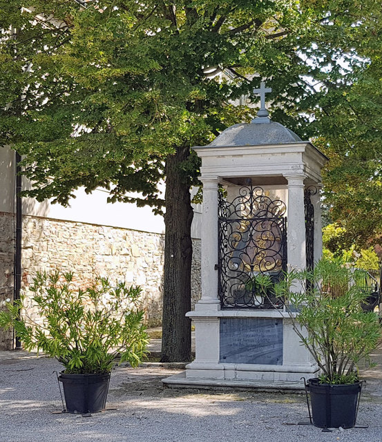 Die Nachbildung der Statue