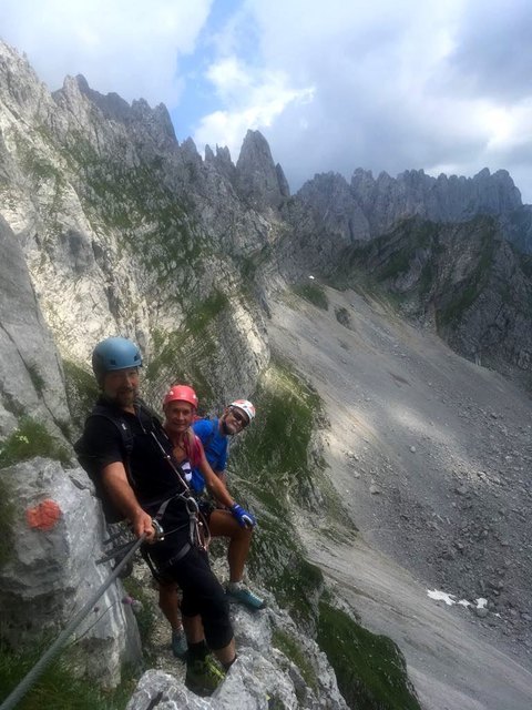 es wird enger am Steig