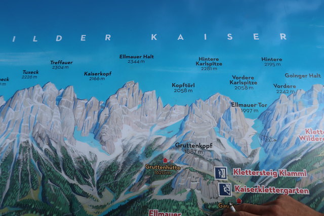 unser Ziel...Ellmauer Halt