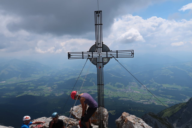 Elmauer Halt 2344m unser Ziel