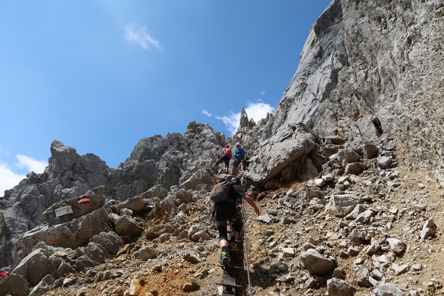 aber das Wetter meint es gut mit uns