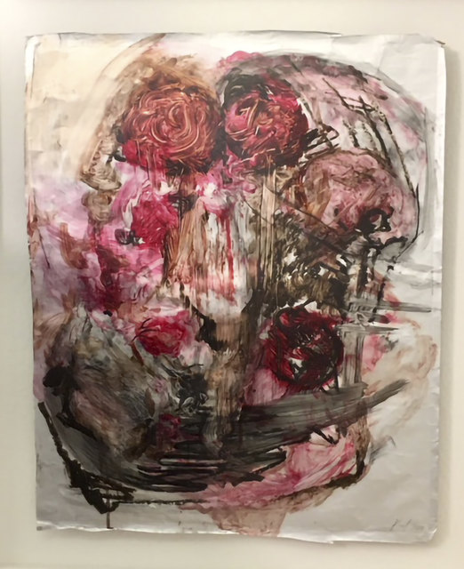 Seine Träume - Ihre Träume - Träume, 2018, Ölfarbe/Alupapier | Foto: Elke Pastorino