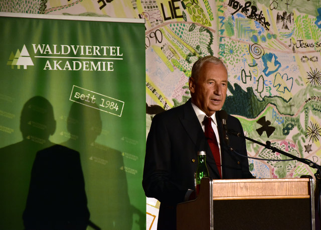 Johannes Huber bei der Eröffnung | Foto: WALDVIERTEL AKADEMIE