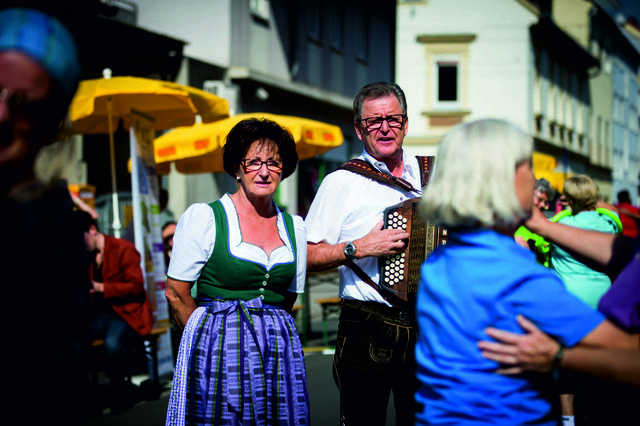 Beim Eggenberger Herbstfest gibt's ganztägig Programm.