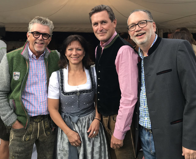 Networking: Krispl, Rechberg-Missbichler, Hanke, Harwla (v. l.) | Foto: KK