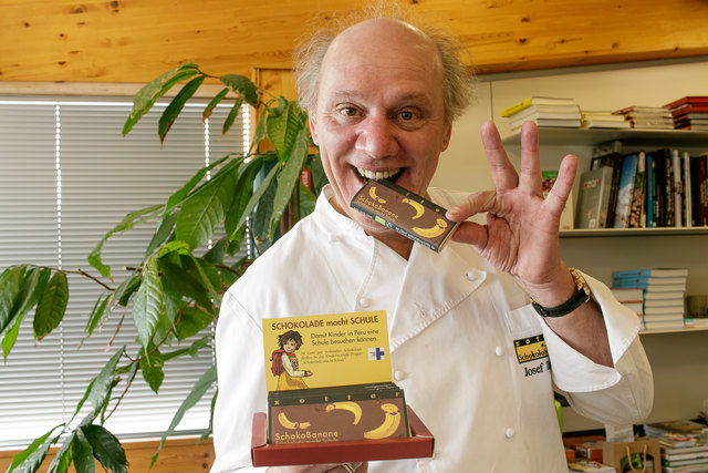 Chocolatier Josef Zotter möchte mit dem Projekt "Schokolade macht Schule" arbeitenden Kindern Zugang zu Bildung verschaffen. | Foto: Zotter