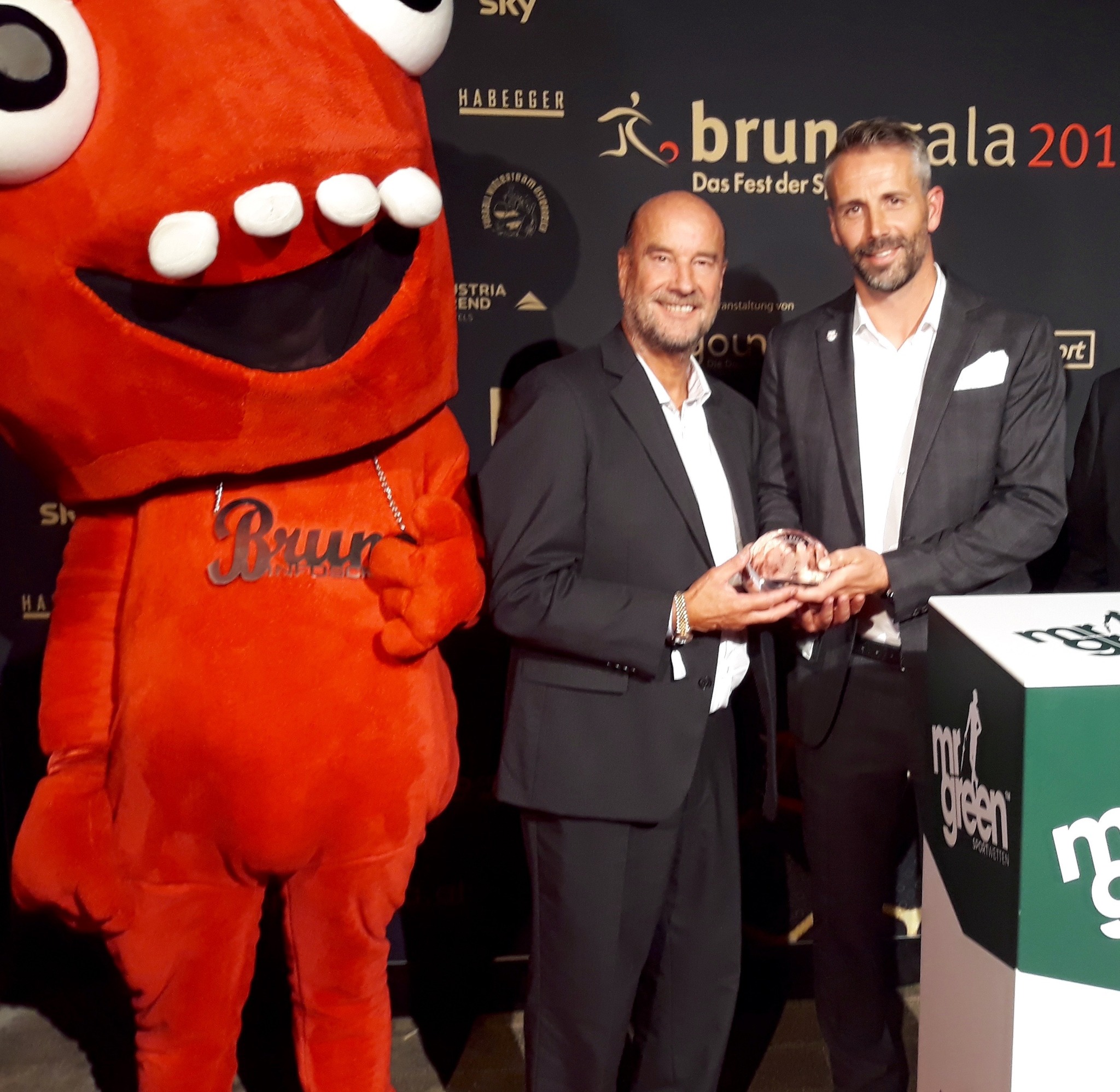 BrunoGala mit Gratulanten aus Leoben Leoben