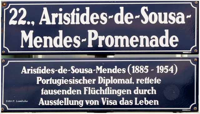 Straßenname im Gedenken an einen besonderen Menschen