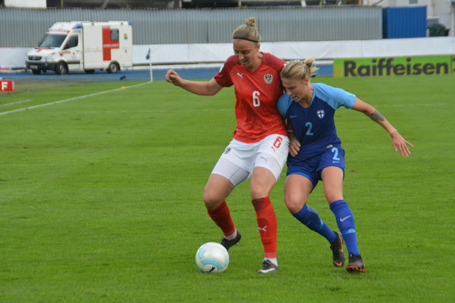 Katharina Schiechtl war gleich bei mehreren Treffern in der Vorbereitung tätig. | Foto: Michael Strini
