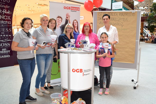 Gabi Tremmel-Yakali, Silvia Putz, Beate Horvath, Dorottya Kickinger, Hannelore Binder, Bianca und Valentina Graf