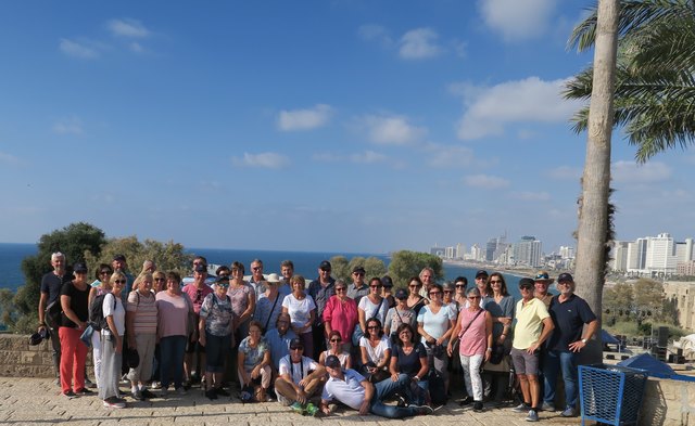 Die Reisegruppe aus Erl und Umgebung in Israel | Foto: Michaela Gugglberger