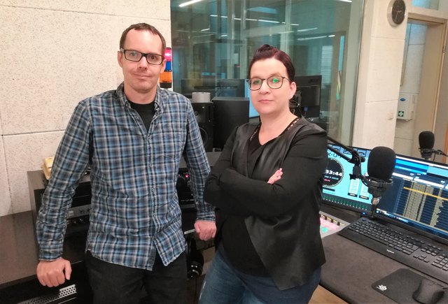 Michaela Kramesch ist die neue Geschäftsführerin, Michael Diesenreither macht die Öffentlichkeitsarbeit bei Radio FRO.
