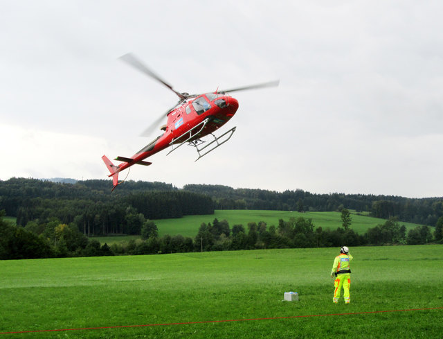 akrobatischer Anflug