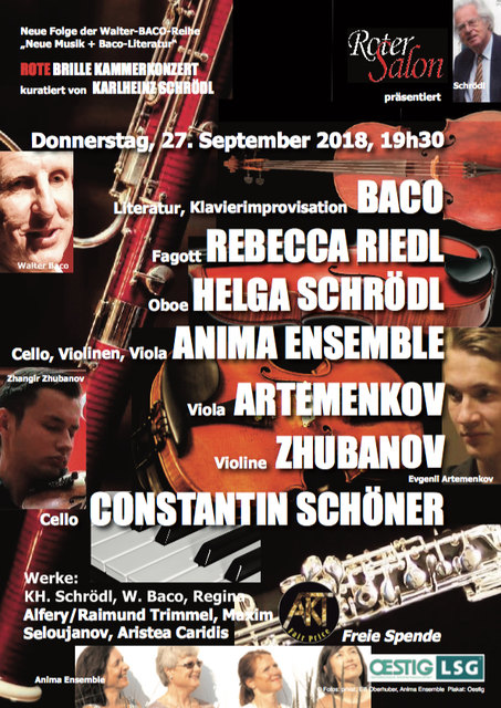 © Fotos: privat, Elfi Oberhuber, Anima Ensemble, Plakat: OESTIG