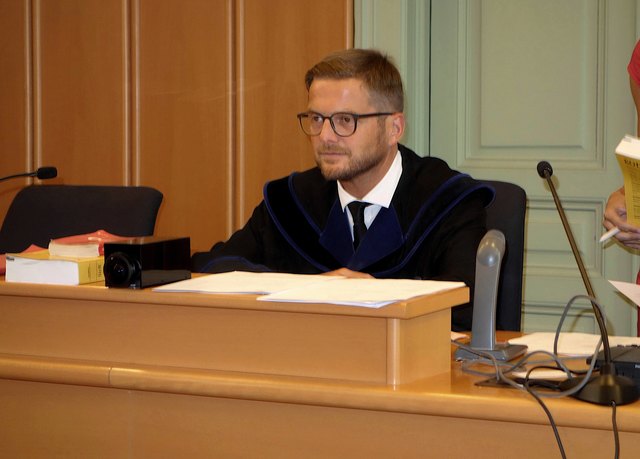 Jugendrichter Markus Grünberger in St. Pölten.