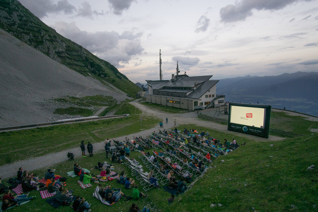 Silent Cinema auf der Nordkette