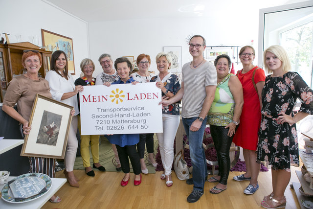 SPÖ Bundesfrauenvorsitzende Heinisch-Hosek machte sich ein Bild von der Tätogkeit von Mein Laden. | Foto: SPÖ Frauen Burgenland