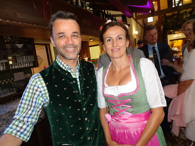 Das Trachtenpärchen Jürgen und Petra Damhösl