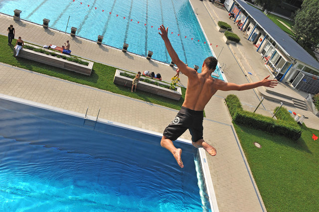 Voraussichtlich eine Woche länger bleibt die Fitnessoase Parkbad geöffnet. | Foto: Linz AG