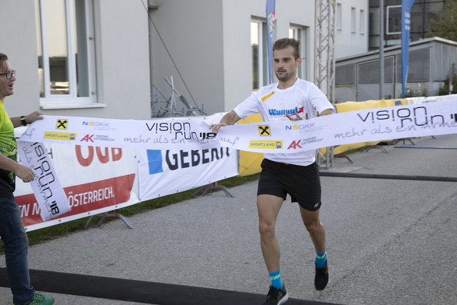Christian Steinhammer gewann den Vision Run für das Team Wattaul in souveräner Manier. | Foto: Picture-it