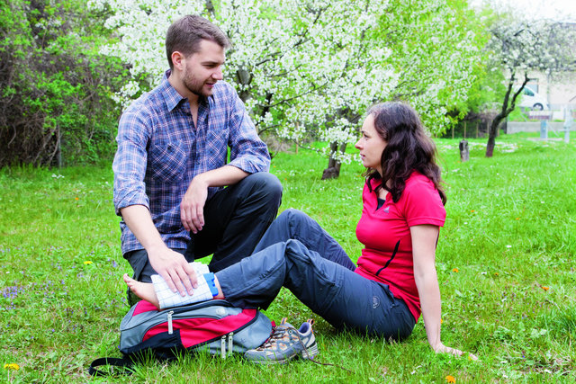 Foto: Die meisten Unfälle passieren nicht auf der Straße, sondern in der unmittelbaren Wohn-Umgebung. Credit: ÖRK/Thomas Polzer