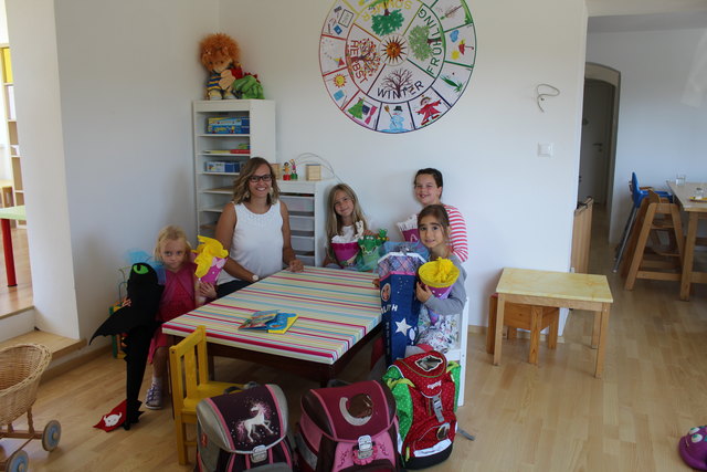 Der erste Schultag im neuen Kroki-Haus war ziemlich aufregend, aber auch lustig.