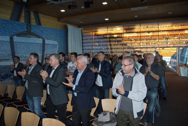 Zum Abschied gab es Standing Ovations.