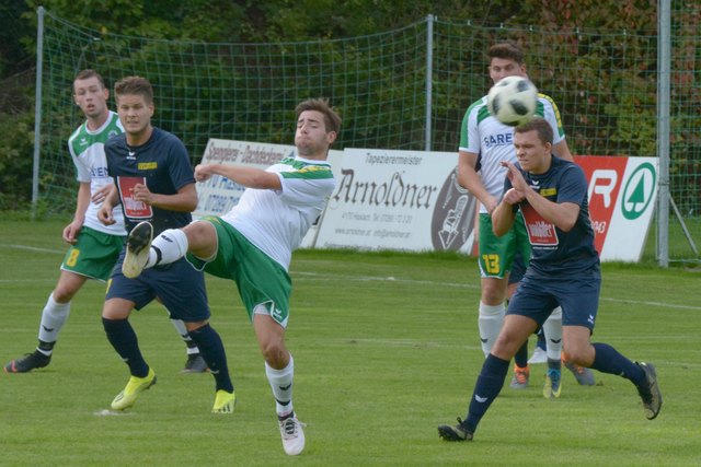 SV Haslach : Sareno Union Klaffer 3:3 (1:2)