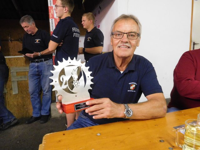 Karl Hall radelte heuer auf Rang fünf. Das Bild zeigt ihn bei seinem zweiten Platz im Vorjahr. | Foto: Hall