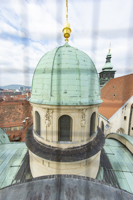 Eine atemberaubende Aussicht gibt es im Turm des Mausoleums. | Foto: Foto Fischer