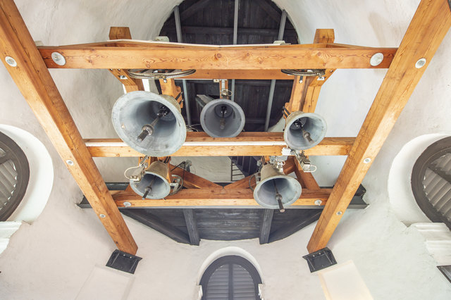 Die Glocken im Turm des Mausoleums | Foto: Foto Fischer
