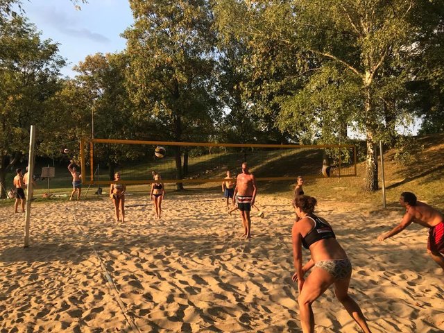 Trainings unter professioneller Anleitung am Beachvolleyballplatz in Steinbrunn | Foto: Beach Champs