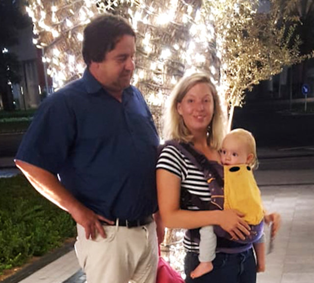 Immobilienprofi und FPÖ-Bezirkschef Klemens Kofler mit Anna Rehrl | Foto: privat