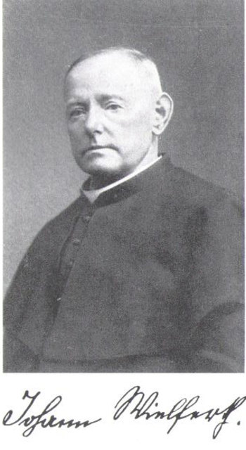 Stadtpfarrer Johann Wielferth. | Foto: Quelle: Buch Rieder Bildchronik