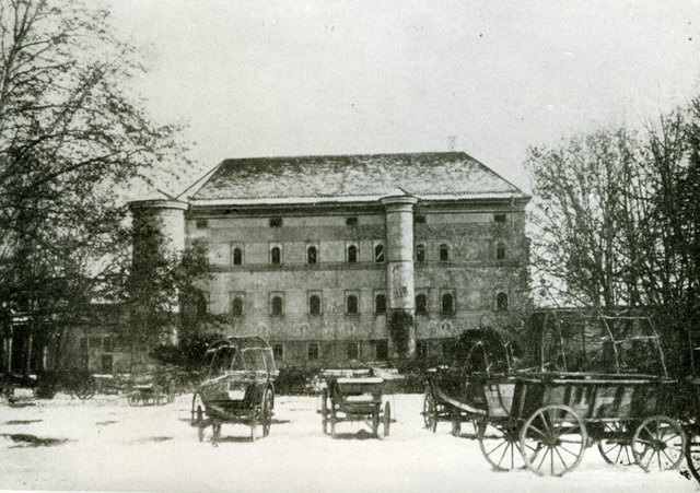 Die Reste des Rückzuges 1918 im Schlosspark | Foto: KK/Stadtarchiv