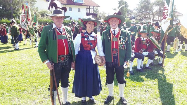 v.l.: Manfred Partl, Angelika Hauser und Josef Schönach. Nicht am Bild: Lisi Scholl