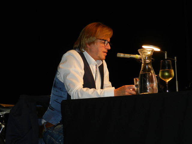 Klaus Ranzenberger bei der Lesung.