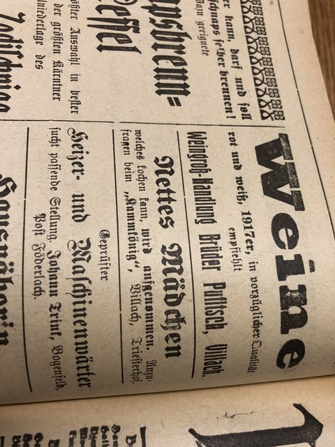 Foto: Aus Stadtarchiv Villach