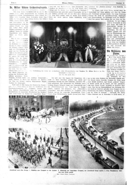 Die Zeitschrift "Wiener Bilder" widmete dem Leichenumzug des Gründers der Sozialdemokratie seine Titelseite. | Foto: Bezirksmuseum Favoriten