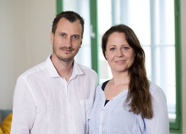 Andreas Stumpfl und Christine Stiessel betreiben das erste Yogastudio der Südsteiermark.