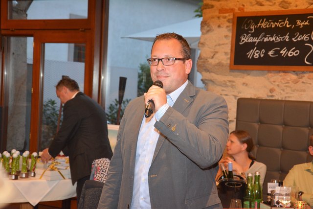 Clubmanager Thomas Leeb hatte das Turnier wie immer verlässlich im Griff.