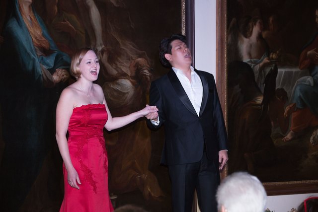 Julia Heigl mit Kim Juhyuk aus Süskorea | Foto: Großalber