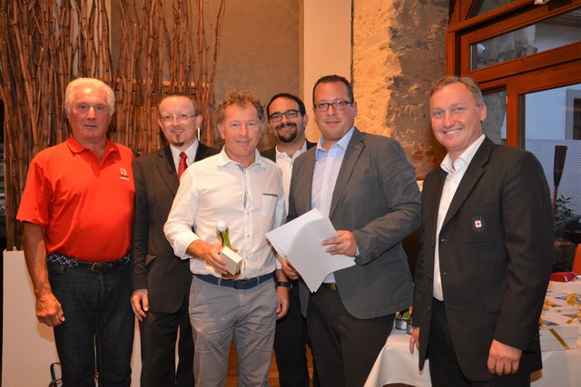 Sieger "Nearest to the pin": Leopold Leitner (GC Donau)
