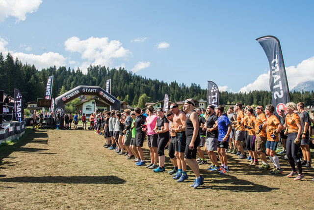 Aufwärmen vor dem Start