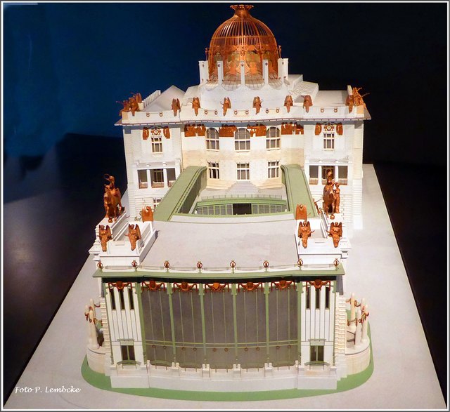 Otto Wagner – Modell des „Großen Projekts“ für das Stadtmuseum am Karlsplatz, 1903. Modellbau Hans Kropf, 1988