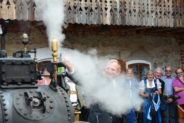 Druschwoche am Stehrerhof